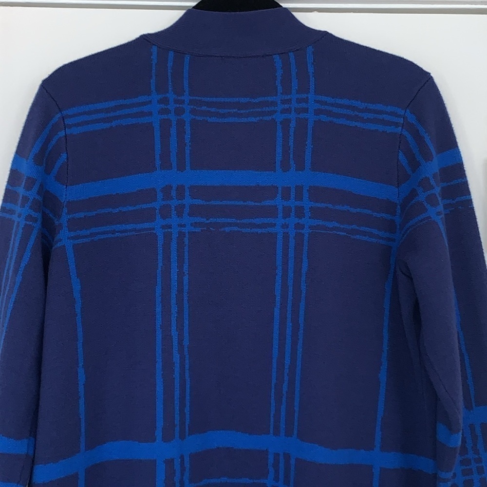 Final $ Lightly Loved! Isaac Mizrahi Live Oversized Open Front Cardigan M - Picture 8 of 11